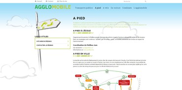 Agglomobile - A pied