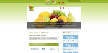 Légufruits - Accès au shop