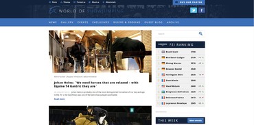 World Of Show Jumping - Accueil