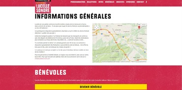 Lucelle Sonore - Informations et Bénévoles