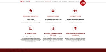 Jura Afrique - Activités