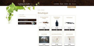Confrérie du Guillon - Boutique