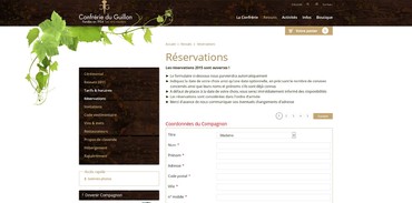 Confrérie du Guillon - Réservation