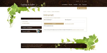 Confrérie du Guillon - Intranet