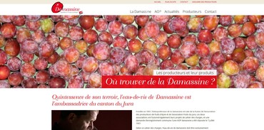 Damassine AOP - Accueil