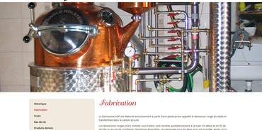 Damassine AOP - Fabrication
