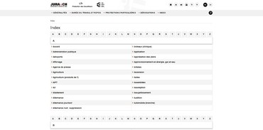 Loi sur le Travail - Lexique