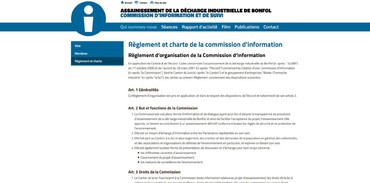 CIS Bonfol - Règlement