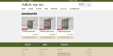 Asia Top - Nouveautés
