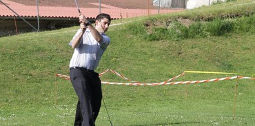Entrainement au Swin Golf