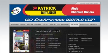  Cyclo-cross Aigle - Inscriptions et contact