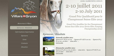  Jumping de Villars-Gryon - Epreuves et résultats