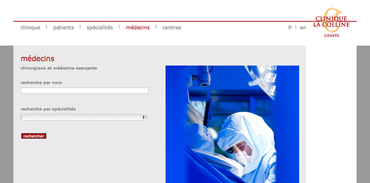 Liste des médecins