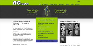 RG Emplois -  Accueil