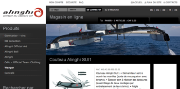 Couteau Alinghi
