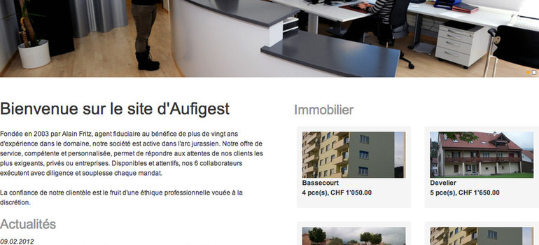 Aufigest un partenaire sérieux dans les domaines fiduciaire, fiscalité et gérance immobilière