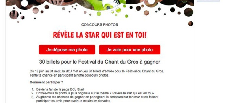 Concours Facebook BCJ