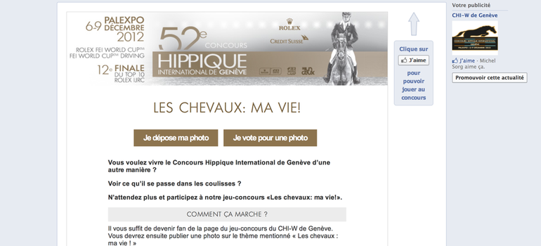 Un jeu-concours pour le CHI-W de Genève