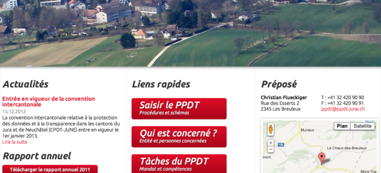 Le site du PPDT Jura Neuchâtel est en ligne