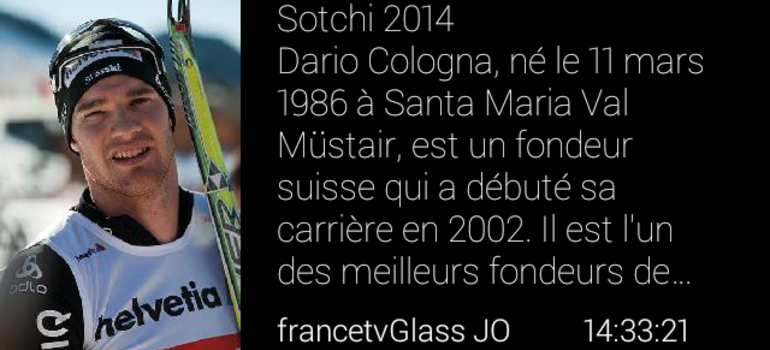Les Google Glass pour regarder la télévision