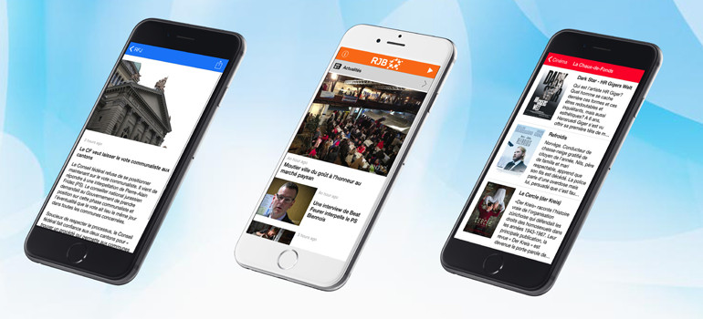 Les applications mobiles des radios de l'Arc Jurassien font peau neuve