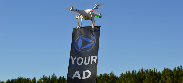 Le «drone-vertising » a-t-il de l’avenir ?