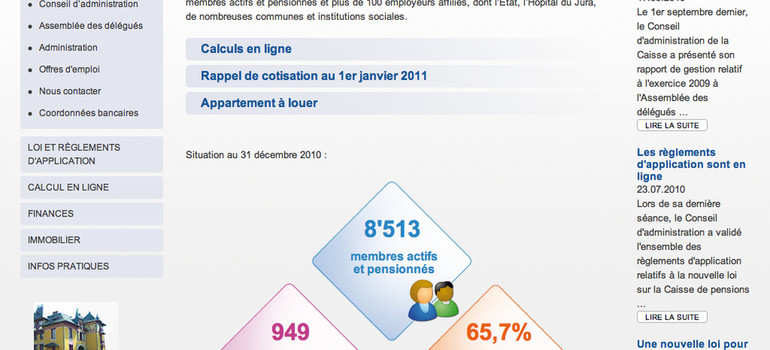 Nouveau site Internet du CPJU