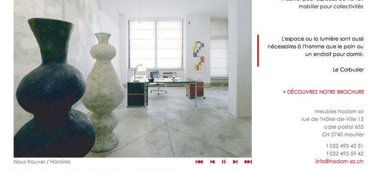 Hadorn Meubles, le spécialiste d'architecture d'intérieur