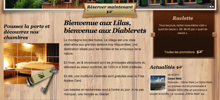 Les Lilas aux Diablerets : La montagne loin des foules