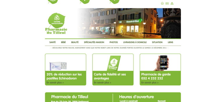 Les pharmacies du Tilleul et du Val-Terbi, votre partenaire de confiance
