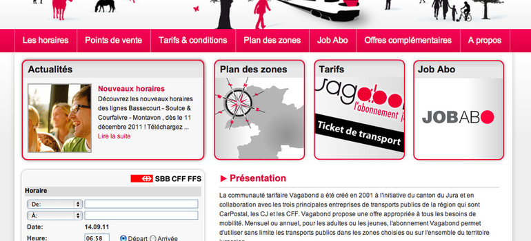 La communauté tarifaire Vagabond se dévoile sur Internet