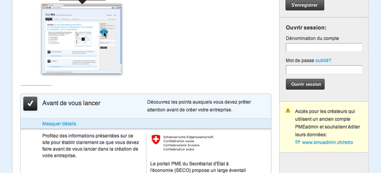 Nouvelle version du guichet électronique pour les créateurs d’entreprise