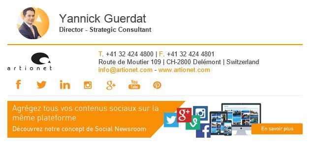 Optimiser sa signature d'email - Blog | Artionet Web Agency